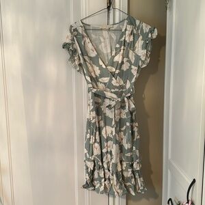 Monteau wrap dress